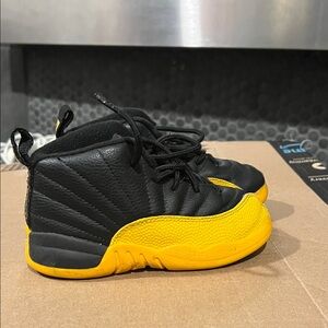 Jordan Kids Sneakers Black Yellow